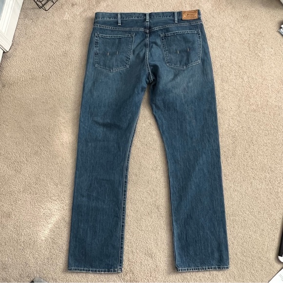 Polo by Ralph Lauren Hampton Relaxed Straight Leg Jeans 40T X 36 - Picture 2 of 12